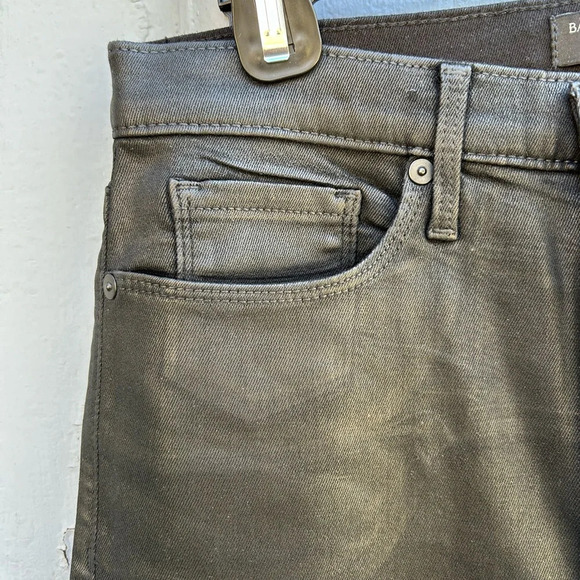Banana  Republic High Rise Slim Coated Denim, BNWT, size 8T - Picture 5 of 13